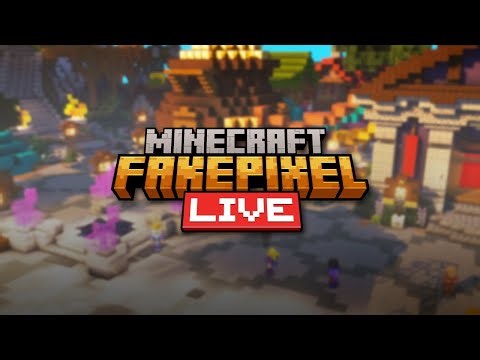 ⭐ FakePixel Day One — Livestream Experience 🎮 #fakepixel #fakepixelskyblock #live