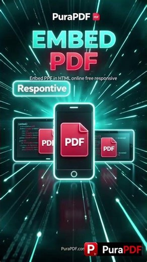 mbed PDF in HTML online free responsive #pdftools #pdfconvertor #pdf #pdffile