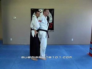 Japanese Jujutsu Technique:Self Defense: Bridge takedown and armbar