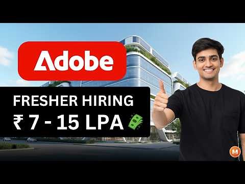 Adobe and Volvo Hiring Freshers🔥| Apply Now