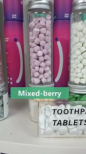 Private Label Natural Teeth Whitening Zero Waste Mint Toothpaste Tablets Fluoride Free Vegan