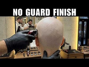 You Won't Believe This Barber Shop Transformation! 😱 Head Shave
