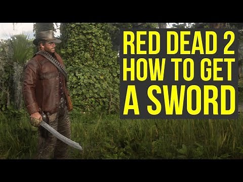 Red Dead Redemption 2 Tips And Tricks - How To Get A SECRET SWORD (RDR2 Tips And Tricks)