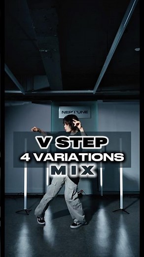 브이스텝 4가지 응용 | V STEP 4 variations 👀👟