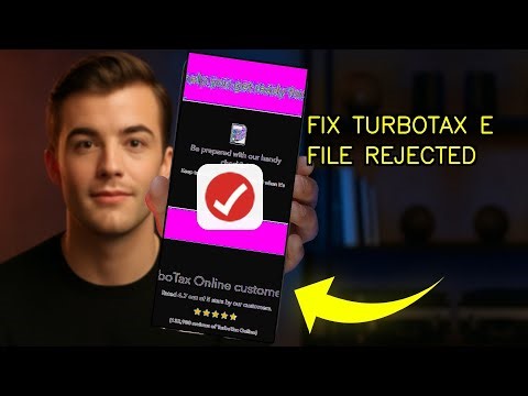 How To Fix E File Rejected In TurboTax Step By Step 2026 (EASY GUIDE)