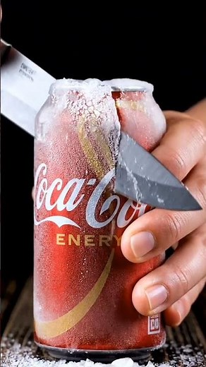 coke asmr cutting 🧊 relaxing ice crack sound | no talking #shortvideo #asmr #satisfying
