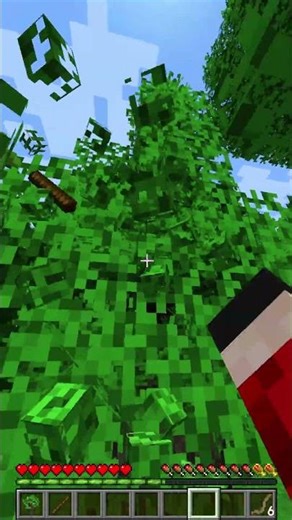 Minecraft, but punching trees don't work...