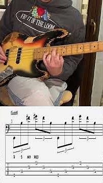 Sad chords progression on bass #basslessons #bass #bassplayer #music #bassist #bajo #baixo