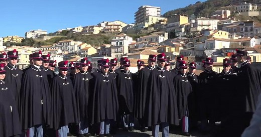 A Pizzo la visita degli allievi della scuola militare Nunziatella di Napoli