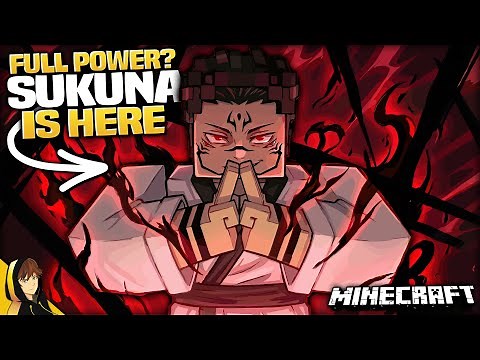 Becoming FULL POWER SUKUNA in Minecraft!... (Cursed Fate Update)