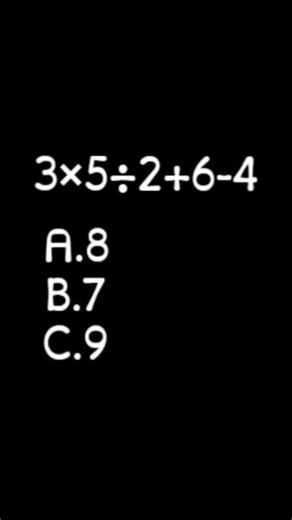 Can you guess the answer of this MDAS rule live me in the comment section