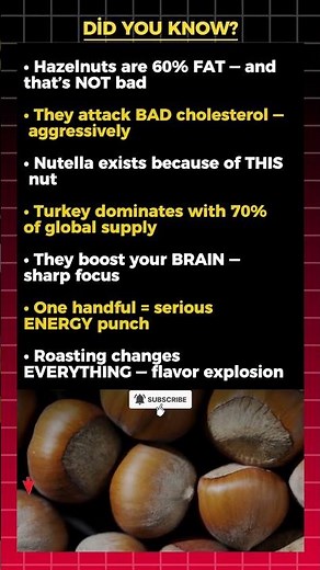 Hazelnut Facts That Will Shock You 🌰🔥