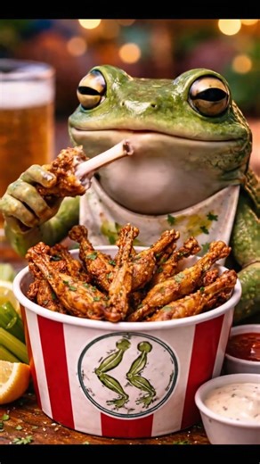 Cannibal Animals - Frog & Deer #youtubeshorts #satisfying #asmr #darkhumor #funny