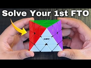 How to Solve the FTO Cube WITHOUT Algorithms! 🤯 (Easiest Tutorial)