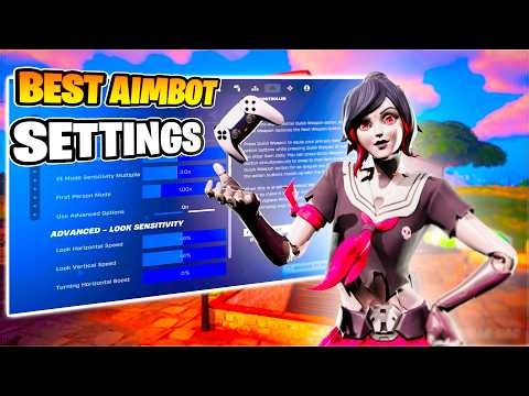 *NEW* Best Controller Settings For Aimbot Fortnite Chapter 7 Season 4! (PS4/PS5/XBOX/PC)