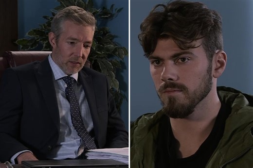 Coronation Street's Sam Retford breaks silence after Curtis' secret is exposed