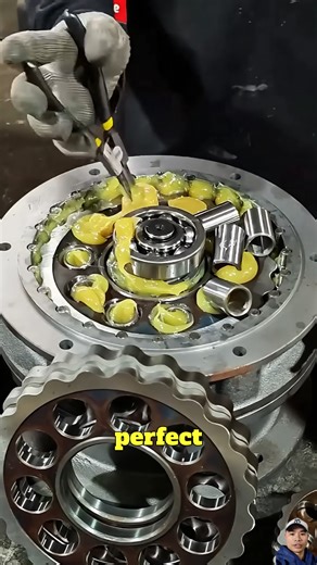 The assembly process of the pinwheel reducer #GearReducer #FactoryProcess #EngineeringWork | Ogunquit, Maine Oceanfront Rentals