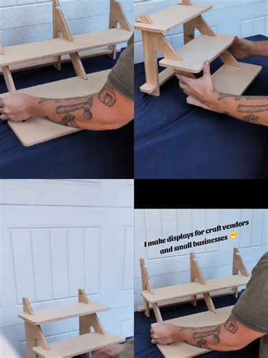 just search JEllerCreations on that handmade site. craft show displays, retail displays, vendor market displays I can make it for you!