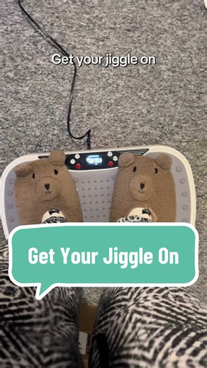 🧸 get jiggling & wiggling at home with this vibration board 🧸 #fitness #health #exercise #dealdrop #fyp
