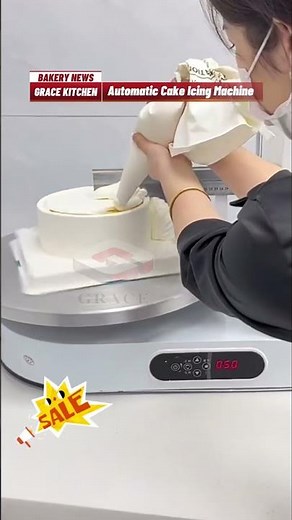 Automatic Cake Icing Machine