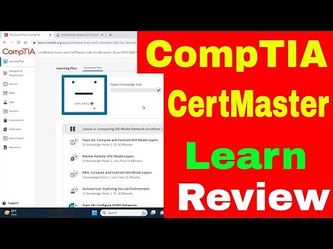 CompTIA CertMaster Learn Review