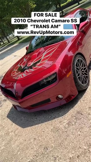 FOR SALE!!! 2010 Chevrolet Camaro SS “TRANS AM” from Rev Up Motors #revupmotors #transam #firebirdtransam #pontiactransam #firebird #smokeyandthebandit #musclecars #musclecar #classiccars #classiccarsdaily #classiccar #camaro #chevroletcamaro #chevroletcamaross #camaross | Rev Up Motors