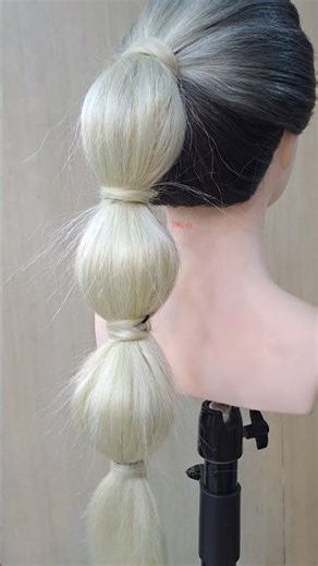 bubble braid #bubblebraid #hairdo #hairstyle