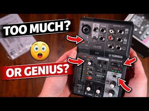 YAMAHA AG03 MK2 LIVE STREAMING USB AUDIOINTERFACE UNBOXING