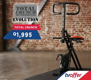 La Total Crunch Evolution es una maquina versátil que combina ejercicios de resistencia para darte mejores resultados. ¡Anímate a tonificar tu cuerpo y a lucir como siempre has querido! 💪 | TVOFFER Guatemala