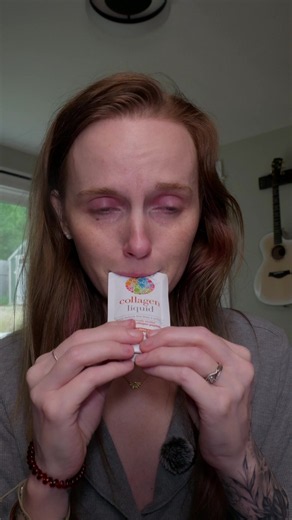 This liquid collagen is how I WILL be getting my collagen in for Joe in!! It doesn’t hurt my tummy and it tastes good. Also the easiest collagen I’ve taken to date. Thank you, Youtheory! #youtheory #collagen #collagenpeptides #liquidcollagen #youtheorycollagen @youtheory