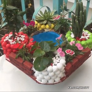 171K views · 3.8K reactions | Ideas Flower Pot Unique - Garden Decoration | Home Design Ideas | Facebook