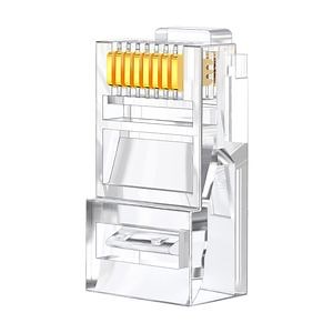 [Hot Item] Ethernet RJ45 Connectors Shielded Unshielded Network Plug Modular CAT6 Cat7 Cat8 UTP FTP SFTP LAN Cable RJ45 Connector