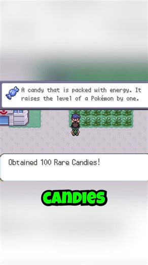 Sky on Instagram: "How to get infinite rare candies in radical red! 🍬 • • • • • #pokemon #radicalred #pokemontips #gamingtips #pokemonreels"