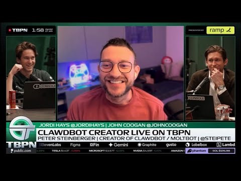 Full Interview: Clawdbot’s Peter Steinberger Makes First Public Appearance Since Launch