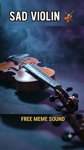 Sad Violin Sound Effect (Free Meme Sound) #shorts
