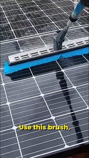 How to Remove Paint from Solar Panels Part 2 #shorts #shortvideo