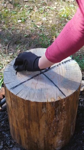 Powerful Women Show Their Skills!💪🔥#survival #camping #bushcraft #campfire #asmr #asmrsounds_ | POV Living Code