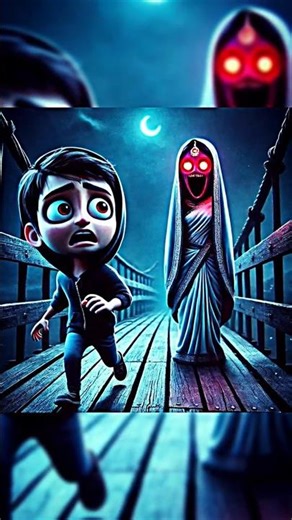 raju ko bhootni ne pakda☠️#bhoot☠️ #bhootkikahani