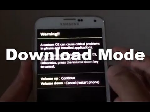 Samsung Galaxy S5: How to Enter Download Mode
