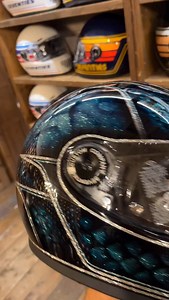 . SOLD! A great customized GT made by @alessiomattiazzi is gone 🤙🏻😜 . For any personal project 👉🏻 info@70s.it 👉🏻 direct or 👉🏻 WhatsApp 393473758368 . #customizeyourhead #70shelmets @harleydavidson @bmwmotorrad @royalenfield @officialtriumph @indianmotorcycle | 70's Helmets