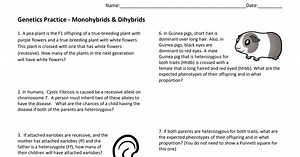 Genetics Practice Problems - Mono and Dihybrid.pdf