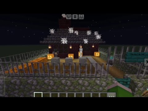 How to build a haunted house in minecraft (Easy)