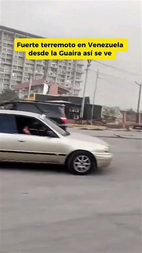 Así se vivió el terremoto en Venezuela la Guaira #venezuela