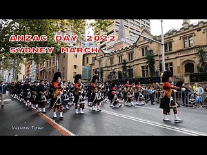 ANZAC DAY MARCH 2022 SYDNEY
