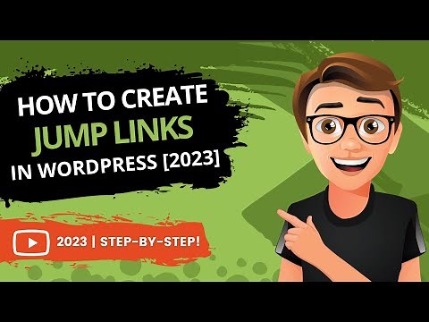 How To Create Jump Links In WordPress 2023 [FAST]