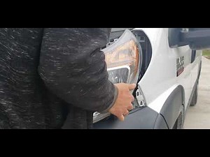 Replacing the headlights on a Dodge Ram ProMaster 1500