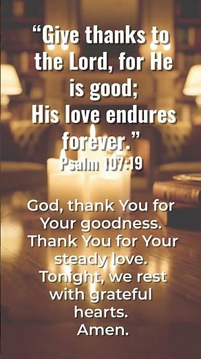 God Is Good | Rest in His Faithfulness Tonight #scripture #prayer #devotional