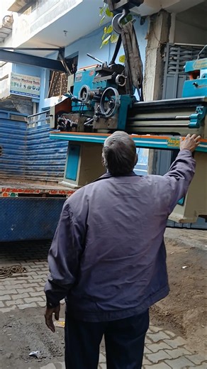 6 Fty Rajkot Lathe Machine Good Condition 👍 # And ##Used Power Press Machine ContactNo 9773929092😎👌.