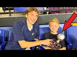 Colin Goes to STATE For A Basketball Competition!