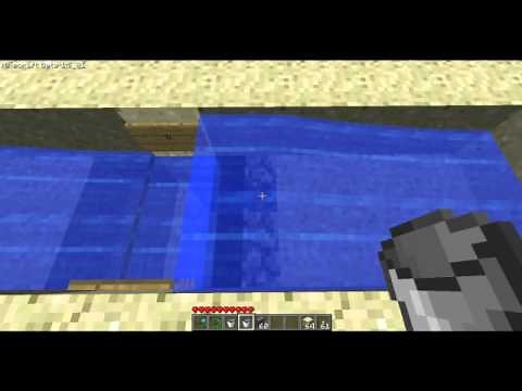 Minecraft Tutorial - Extending Water Flows